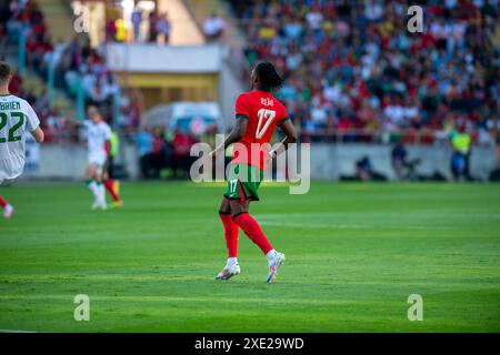 Rafael Leão Action aus dem Spiel gegen Irland Stockfoto