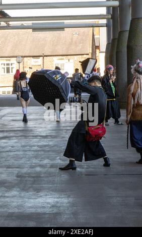 SunnyCon Anime Convention im St. James' Park in Newcastle upon Tyne Stockfoto