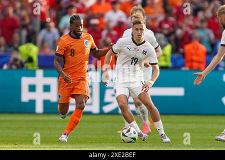 BERLIN, DEUTSCHLAND - 25. JUNI: Während des Gruppenspiels der UEFA EURO 2024 zwischen den Niederlanden und Österreich im Olympiastadion am 25. Juni 2024 in Berlin. (Foto von Andre Weening/Orange Pictures)/Alamy Live News Stockfoto