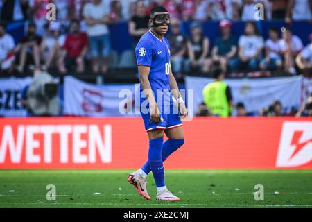 Dortmund, Deutschland. Juni 2024. Kylian MBAPPE aus Frankreich während der UEFA Euro 2024, dem Fußballspiel der Gruppe D zwischen Frankreich und Polen am 25. Juni 2024 im Signal Iduna Park in Dortmund. Unabhängige Fotoagentur/Alamy Live News Stockfoto