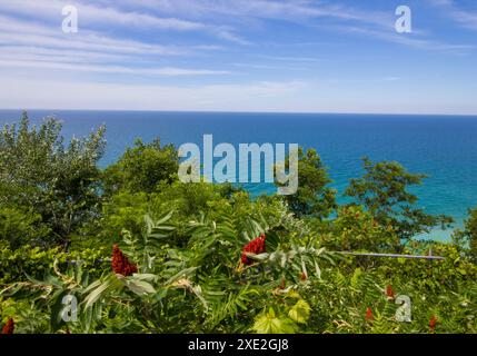 Inspiration Point, Arcadia Dunes, Michigan Stockfoto