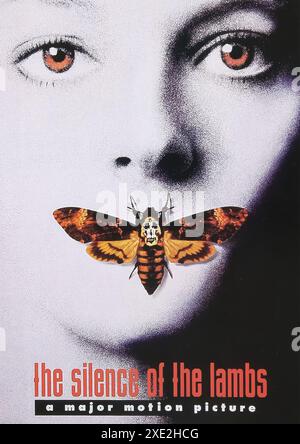 Viersen, Deutschland - 9. Mai. 2024: Original-offizieller Film The Silence of the Lambs mit Jodie Foster aus dem Jahr 1991 Stockfoto