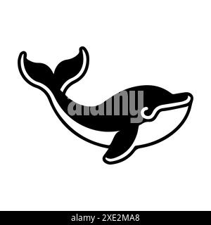 Walsymbol oder modernes Liniensymbol. Vektorgrafik und Ikonendesign mit auffälligen Konturen. Schwarz-weiß Pixel Perfect minimalistisches Symbol isoliert weiß Stock Vektor