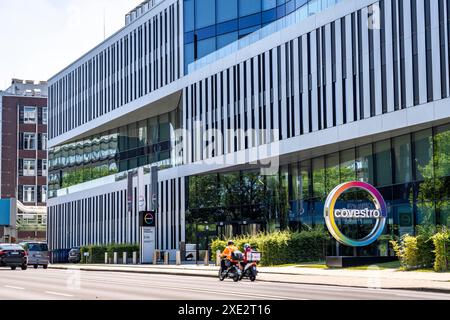 Hauptsitz der Covestro AG in Leverkusen, Chempark, NRW Stockfoto