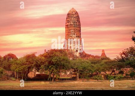 Ruinen von buddhistischen antiken Tempeln Stockfoto