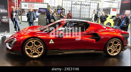 Alfa romeo 33 stradale Dreem Car in Exposition Stockfoto