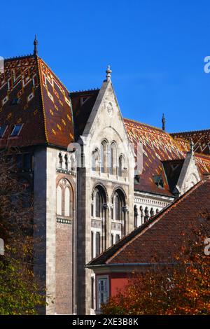 Ungarisches Staatsarchiv in Budapest Stockfoto