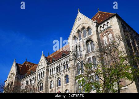 Ungarisches Staatsarchiv in Budapest Stockfoto