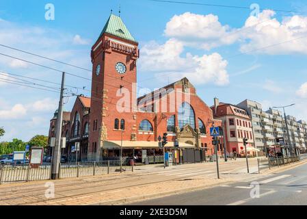 Indoor Market in Breslau Stockfoto