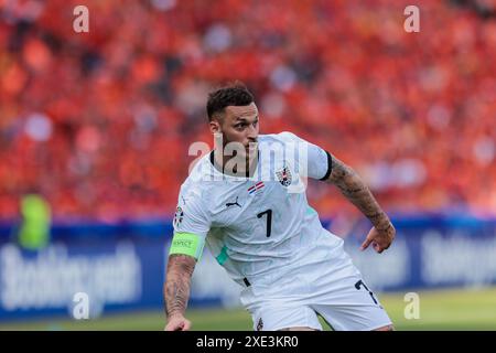 Marko Arnautovic von Österreich während der UEFA Euro 2024 - Holland gegen Österreich, UEFA-Fußball-Europameisterschaft in Berlin, Deutschland, 25. Juni 2024 Stockfoto