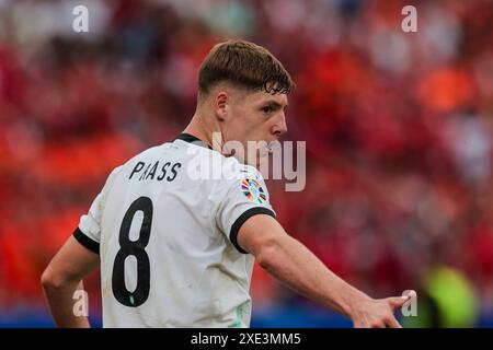 Alexander Prass aus Österreich bei der UEFA Euro 2024 - Holland gegen Österreich, UEFA-Fußball-Europameisterschaft in Berlin, Deutschland, 25. Juni 2024 Stockfoto