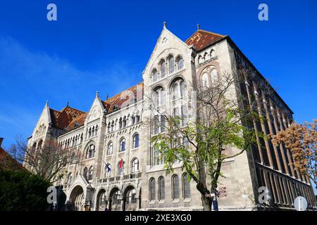 Ungarisches Staatsarchiv in Budapest Stockfoto