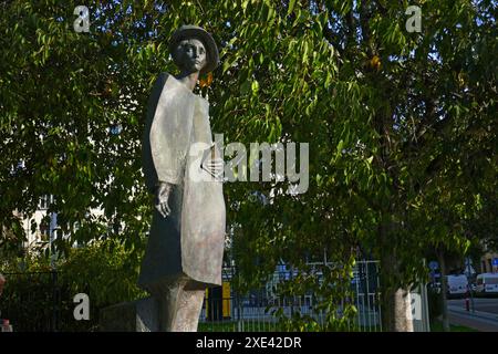 Anna KÃ Monument in Budapest, Ungarn Stockfoto