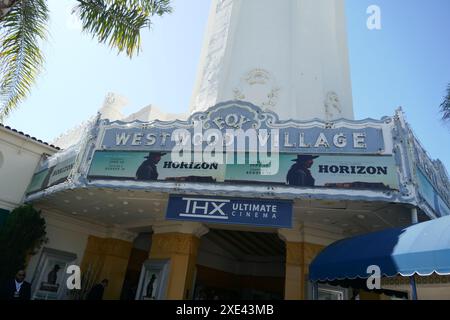 Los Angeles, Kalifornien, USA 24. Juni 2024 Los Angeles Premiere von ÒHorizon: An American Saga - Chapter 1Ó im Regency Village Theatre am 24. Juni 2024 in Los Angeles, Kalifornien, USA. Foto: Barry King/Alamy Stock Photo Stockfoto