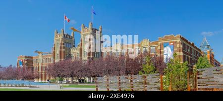 Calgary, Alberta, Kanada. Juni 2023. Das Southern Alberta Institute of Technology oder SAIT, ein hochtechnisches Institut des Tertiärs Stockfoto