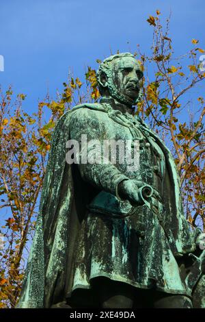 Statue des Bades von Istvan Szechenyi in Budapest, Ungarn Stockfoto