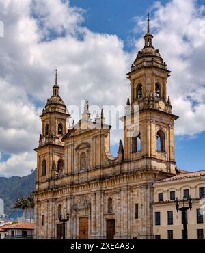 Catedral Primada de Colombia, Basilica Metropolitana de Bogota Catedral Primada de Colombia. Stockfoto