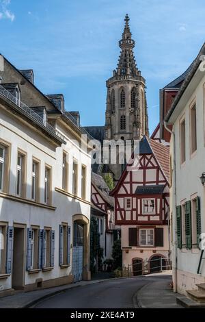 Altstadt von Meisenheim an der Glan Stockfoto