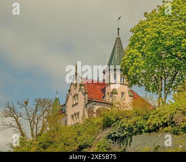 Villa in Ãœberlingen am Bodensee Stockfoto