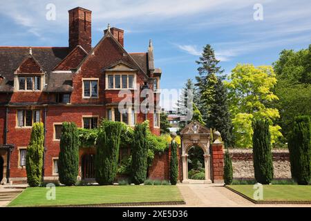 Ivy Court vom Pembroke College. Universität Cambridge. Vereinigtes Königreich Stockfoto