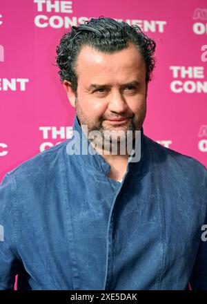 LONDON, GROSSBRITANNIEN. Juni 2024. Daniel Mays nimmt an der Press Night - The Constituent im Old Vic Theatre in London Teil. Quelle: Siehe Li/Picture Capital/Alamy Live News Stockfoto
