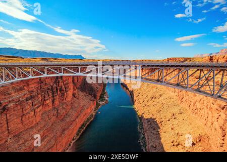 Die berühmte Navajo-Brücke Stockfoto