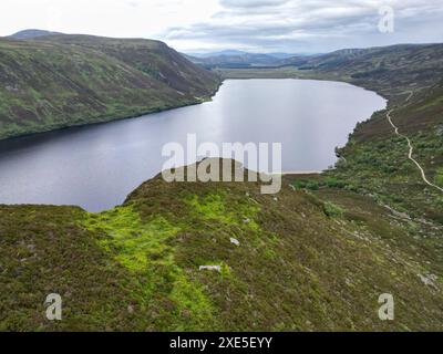 Loch Muick im Cairngorms National Park Schottland Stockfoto