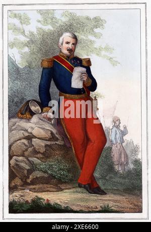 Jean Jacques Pelissier 1794-1864, französischer Soldat, 1857. Diente in Spanien, Algerien und auf der Krim. Während des Krimkriegs Russisch-TÜ Stockfoto