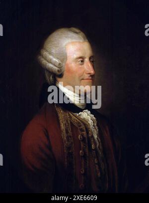 John Montagu, 4. Earl of Sandwich 17181792, britischer Aristokrat und Politiker, Erfinder des Sandwichs. Cook benannte die Sandwichinseln nach ihm. Jo Stockfoto