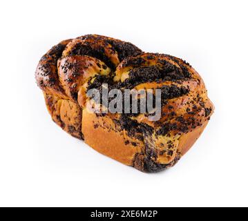 Hausgemachtes Brot mit Mohn Stockfoto