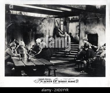 JOSEPH HISLOP als schottischer Dichter Robert Burns in THE LOVES OF ROBERT BURNS 1930 Regisseur HERBERT WILCOX Story / Drehbuch Reginald Berkeley und Herbert Wilcox Kameramann David Kesson und Freddie Young Herbert Wilcox Productions / British and Dominions Film Corporation/ ideal Films Stockfoto