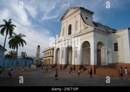 Plaza Mayor, Trinidad, UNESCO-Weltkulturerbe, Provinz Sancti Spiritus, Kuba, Westindien, Karibik, Zentralamerika Copyright: EthelxDavies 685 Stockfoto