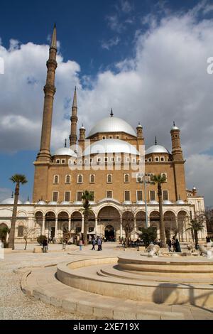 Moschee von Muhammad Ali, 1830, UNESCO-Weltkulturerbe, Zitadelle, Kairo, Ägypten, Nordafrika, Afrika Copyright: RichardxMaschmeyer 801-3862 Stockfoto