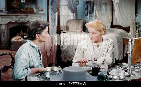 THE BIG COUNTRY 1958 United Artists filmen mit Jean Simmons an der linken Seite Carroll Baker Stockfoto