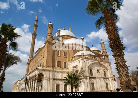 Moschee von Muhammad Ali, 1830, UNESCO-Weltkulturerbe, Zitadelle, Kairo, Ägypten, Nordafrika, Afrika Stockfoto