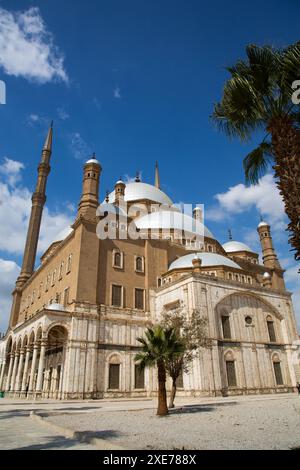 Moschee von Muhammad Ali, 1830, UNESCO-Weltkulturerbe, Zitadelle, Kairo, Ägypten, Nordafrika, Afrika Stockfoto