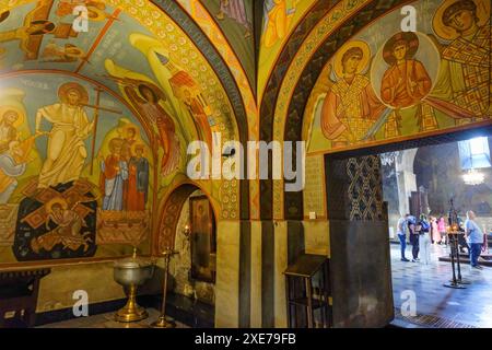 Tiflis, Georgien - 11. Juni 2024: Die Kathedrale von Sioni ist eine orthodoxe Kathedrale in Tiflis, Georgien. Stockfoto