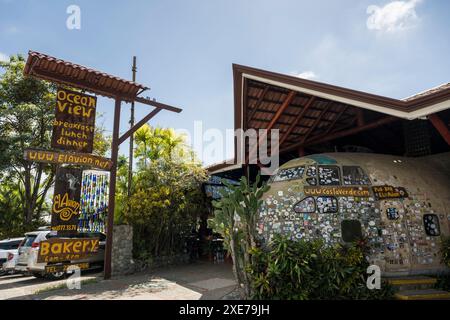 El Avion Restaurant, Provinz Puntarenas, Costa Rica, Mittelamerika Stockfoto