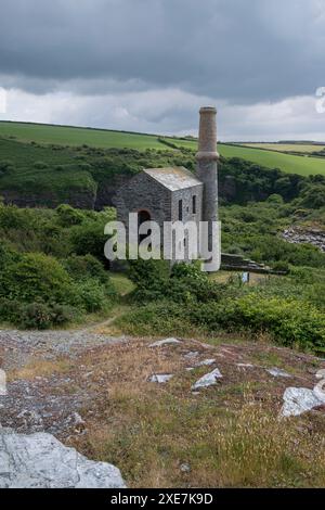 Motor Hous, Trewarmett, Tintagel, Cornwall, Großbritannien Stockfoto
