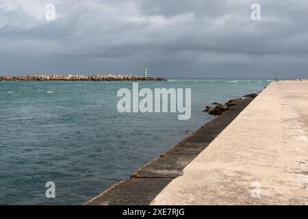 Ilha deserta, algarve portugal Stockfoto