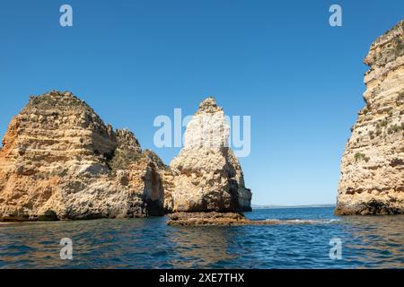 ponta da piedade, lagos, algarve, portugal Stockfoto