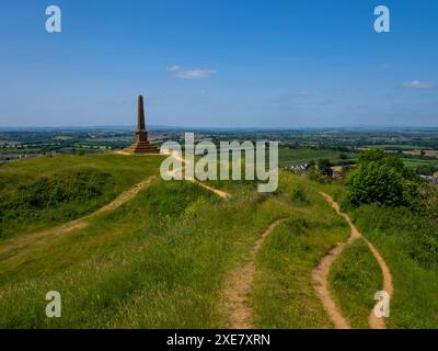 Ham Hill Country Park, Blackdown Hills, Somerset, Großbritannien Stockfoto