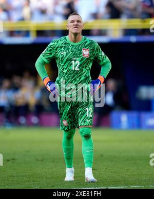 Polnischer Torhüter Lukasz Skorupski während des Gruppenspiels der UEFA Euro 2024 im BVB Stadion Dortmund. Bilddatum: Dienstag, 25. Juni 2024. Stockfoto