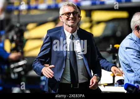 Dortmund, Deutschland. Juni 2024. Denis BROGNIART während des Fußballspiels der Gruppe D zwischen Frankreich und Polen am 25. Juni 2024 2024 im Signal Iduna Park in Dortmund, Deutschland - Foto Matthieu Mirville/DPPI Credit: DPPI Media/Alamy Live News Stockfoto