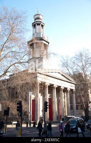 St Pancras Parish Church, Bloomsbury, London; England; UK – Church of England; Parish; Church; Anglican; Religion Stockfoto