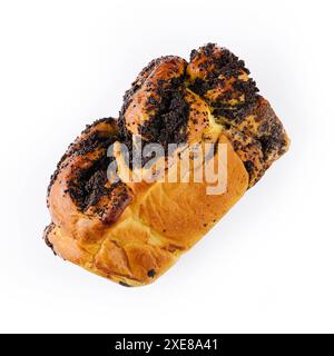 Hausgemachtes Brot mit Mohn Stockfoto