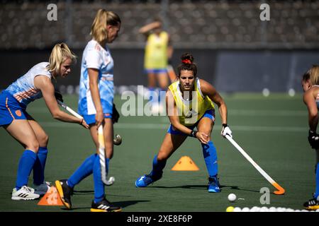 AMSTELVEEN: Frederique Matla während eines Trainings der niederländischen Hockeyfrauen im Vorfeld der Olympischen Spiele in Paris. ANP-SCHLEIFMASCHINE KONING Stockfoto