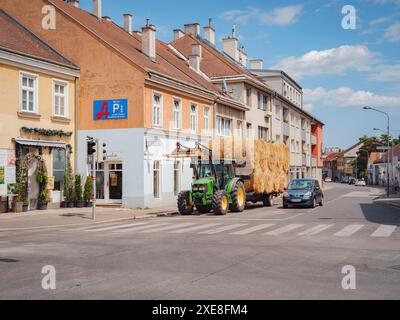 Rodaun, Österreich - 22. JULI 2023. Landkreis Moedling, Niederösterreich. . Rodaun - Stadtleben Stockfoto