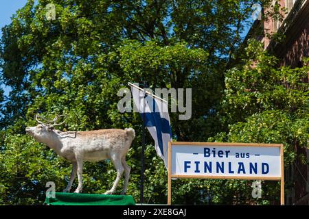 Kiel, 26. Juni 24 Impressionen von der Kieler Woche aus der Innenstadt an der Hörn und am Rathaus *** Kiel, 26 Jun 24 Impressionen der Kieler Woche aus der Innenstadt am Hörn und dem Rathaus Stockfoto