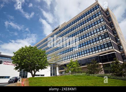 Owen-Gebäude der Sheffield Hallam University. Sheffield. England Stockfoto